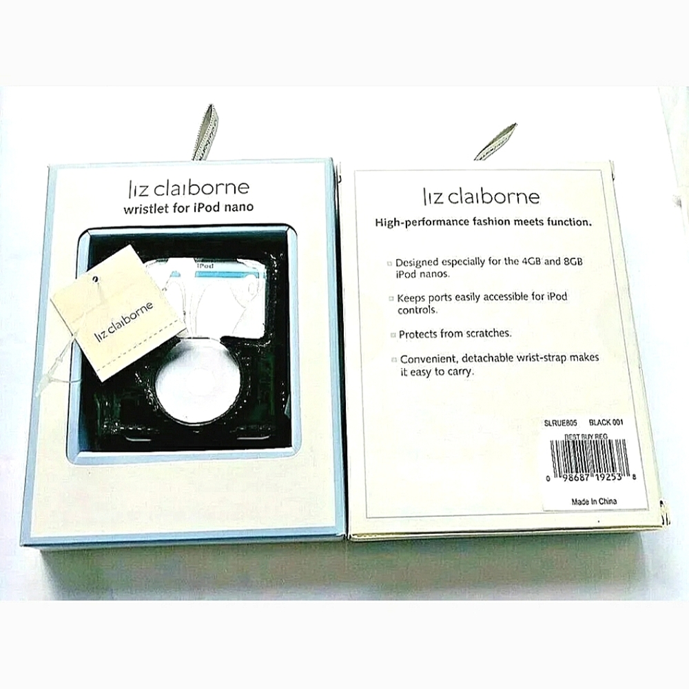 NEW! Liz Claiborne Wristlet for iPod Nano (4GB and 8GB) WHOLESALE PRICING! Black